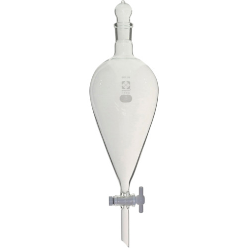 柴田科学 031240-1000 SPC分液ロート スキーブ形 PTFEコック付 1000mL