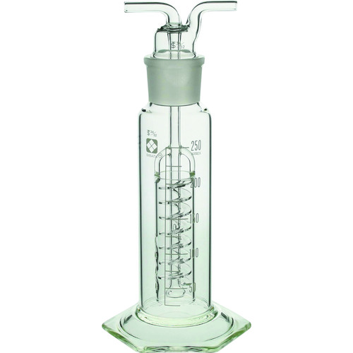 柴田科学の科目 014620-250 同じよう摺合 屁っ放り洗い濯ぎ瓶 市瀬式 250mL 花・ガーデン・DIY-容器・試験管