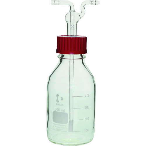 柴田科学 014680-500 ネジ口洗浄瓶 円筒フィルター付 500mL|ハカルドットコム 店
