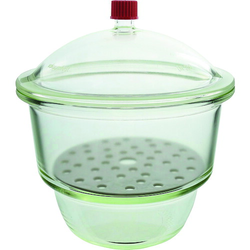 柴田科学 017410-250 ネジ口デシケーター 白 250mm|ハカルドットコム 店