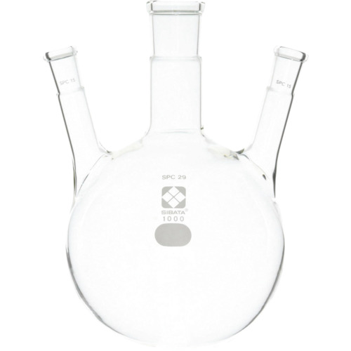 柴田科学 030170-291 SPC三口丸底フラスコ SPC-29-15 1000mL