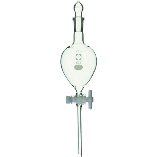 柴田科学 031230-100 SPC分液ロート PTFEコック付 100mL