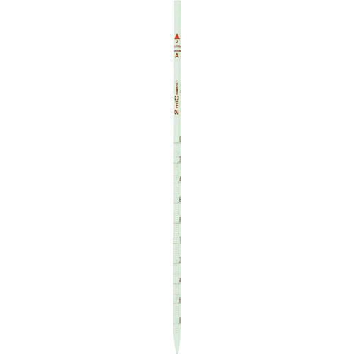 柴田科学 021050-2A メスピペット カスタムA 先端目盛 2mL 10入