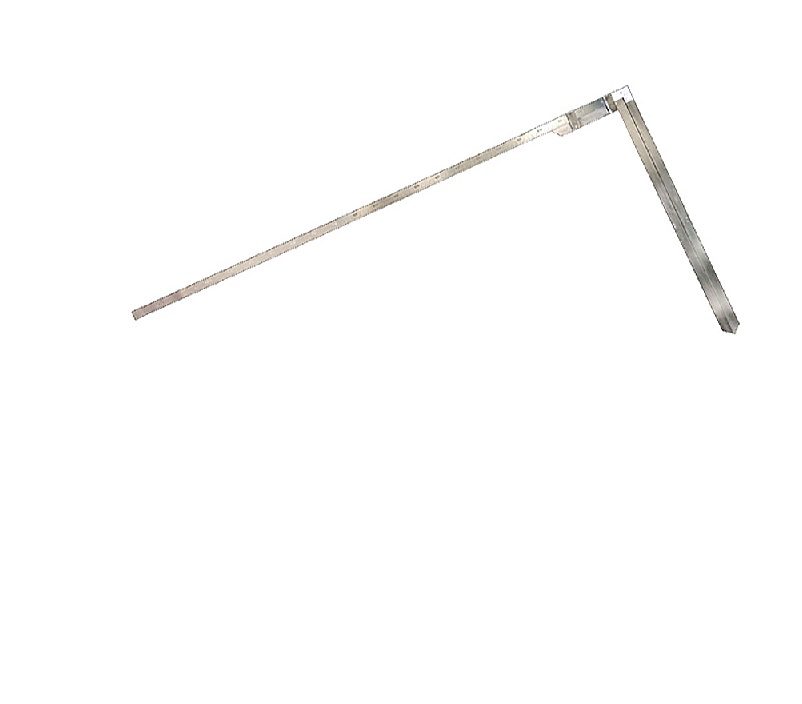 (大型)シンワ 63592 材木尺 ステン 1M 表2mm 裏1mm目盛