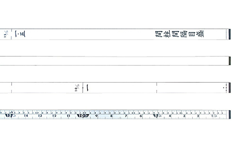 (大型)シンワ 65132 尺杖 12尺 併用目盛 関東用