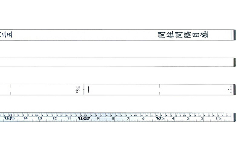(大型)シンワ 65133 尺杖 13尺5寸 併用目盛 関西用
