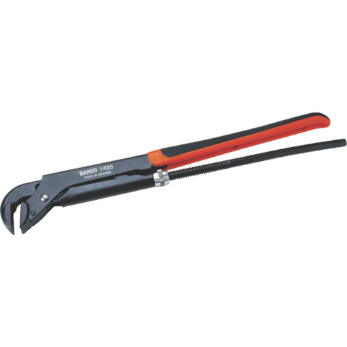 スナップオン 1420 バーコ パイプレンチ エルゴハンドル 全長430mm ツカミシロ65mm アゴノ厚ミ15mm 1420