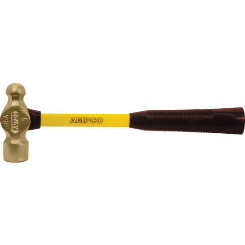 スナップオン AMCH-00FG Ampco 防爆丸頭ハンマー(グラスファイバーハンドル) 頭径21mm 頭長62mm AMCH00FG