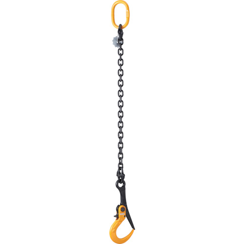 スーパーツール SLH3AC スーパー チェーン付スーパーロックフックセット開閉ロック式 容量:3ton 全長:1391mm｜ハカルドットコム 店