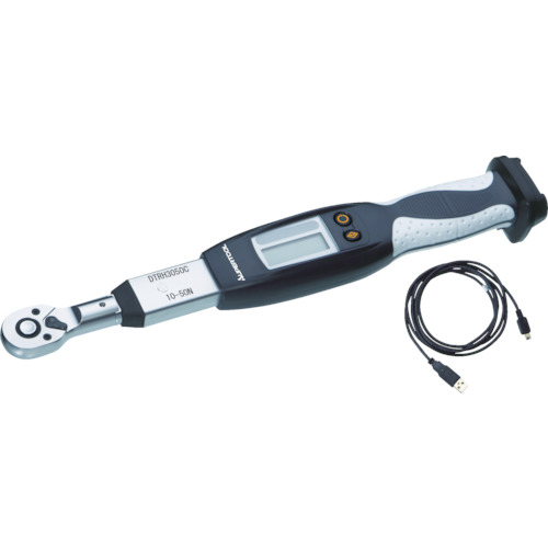 スーパーツール DTRH2010C スーパー デジタルトルクレンチ ハイスペック (ケーブル式) 差込角6.3mm トルク測定範囲:2~10N・m