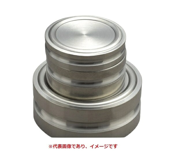 新光陰電子 M1DS-5KJ レコード盤沈子 5kg (5000g) M1級 (2級) JIS其れ相応 ステンレス鋼製