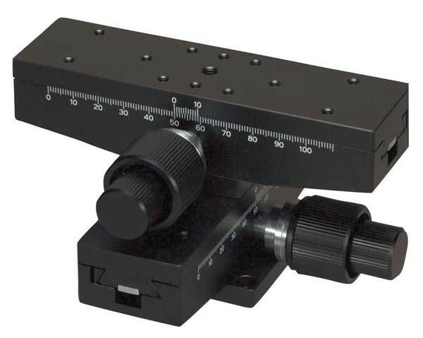 中央精機 LD-112S DT XY軸高座 40×140 粗微動手持ち部分