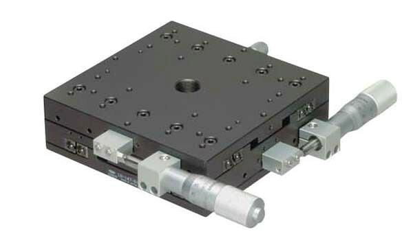 中央精機 LD-149-S1 X・Y軸スリムステージ 125×125 鉄製|ハカルドットコム 店