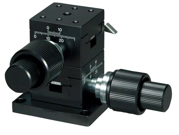 中央精機 LD-412S DT XY軸上演 40×40 粗微動手持ち部分