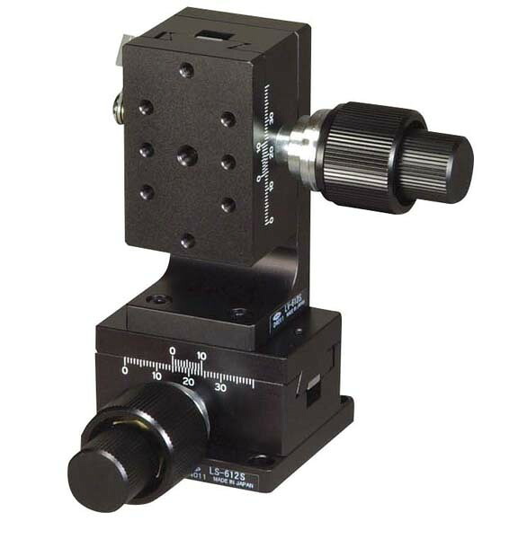 中央精機 LM-612S DT XZ軸ステージ 40×60 粗微動ハンドル