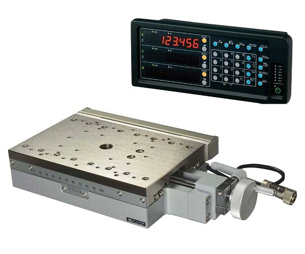 中央精機 LS-242-MSC VCR 超細やかX軸高座 130×200 マグネスケール付