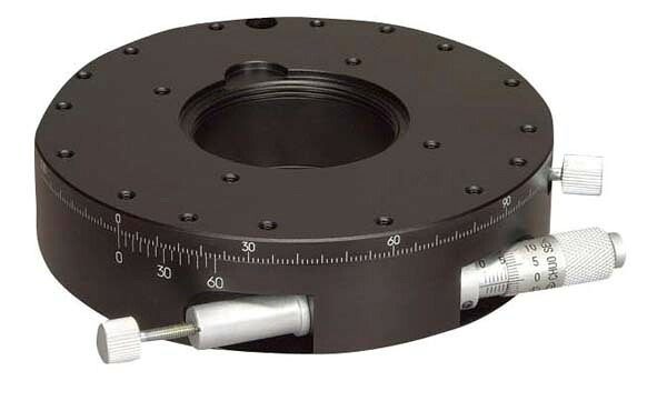 中央精機 RS-111T 透過型微動回転ステージ φ125 27,385円