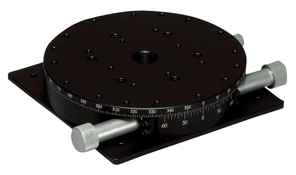 中央精機 RS-127 ギヤー式回転スリムステージ φ125