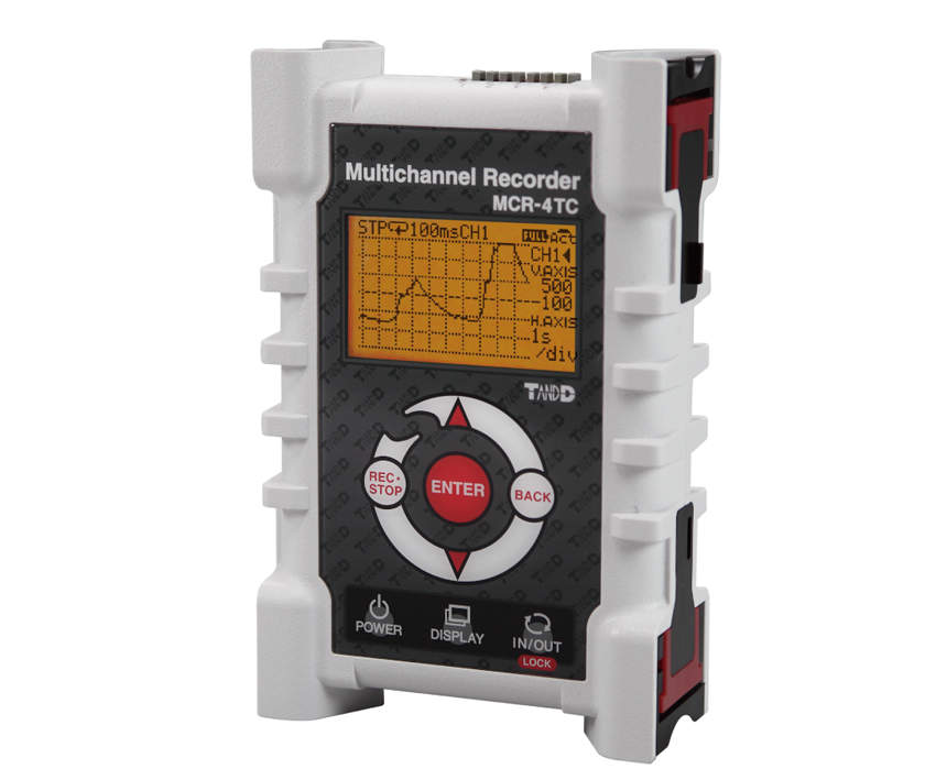 楽天市場】T&D MCR-4TC4ch電圧・熱電対データロガー 温度記録計 ティー
