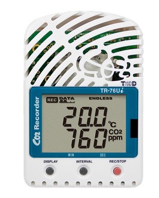 T\u0026D TR-76Ui-Sおんどとり CO2・体温・湿度資料ロガー ティーアンドディー 炭酸ガス価値づける 体温価値づける 湿度価値づける TR76UiS