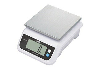 タニタ KW-210 5kg デジタル規模 ひょう量:5000g(5kg) 目量:2g 白いこと お役目用デジタルはかり