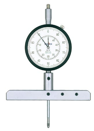 テクロック DM-295 50mm測定範囲 大型ダイヤルデプスゲージ TECLOCK