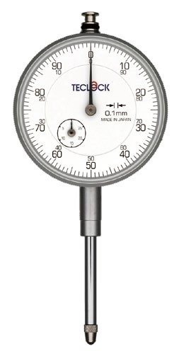 テクロック KM-93 0.1mm目盛 標準型ダイヤルゲージ TECLOCK