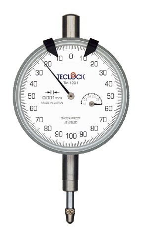 テクロック TM-1201 0.001粍目盛文字盤ゲージ TECLOCK