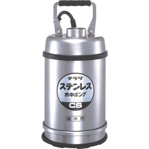 寺田ポンプ CS-250TL 50HZ ステンレス水中ポンプ SUS304 底水用 0.25kw 全揚程最高9m｜ハカルドットコム 店 82,220円