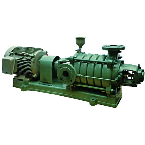 (大型) 寺田揚水機 MF4-67.55E 60HZ 多段うず巻き揚水機