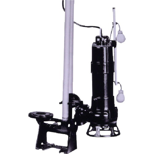 (大型) 寺田揚水機 TCN4D-607 60HZ 汚れ用水中揚水機 0.75kw 全揚程7.5m 60サイクル