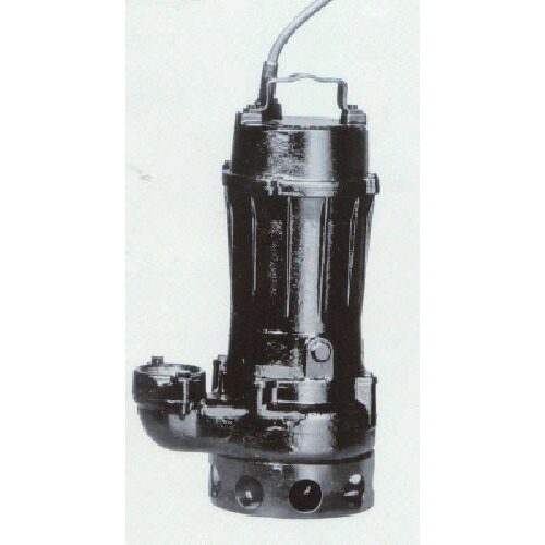 (大型) 寺田揚水機 TCN5-537H 50HZ 汚れ用水中揚水機 3.kw 全揚程14.4m 50サイクル