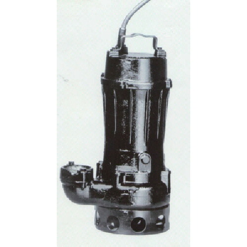 (大型) 寺田ポンプ TCN7-555L 50HZ 汚物用水中ポンプ 5.5kw 全揚程12.9m 50Hz