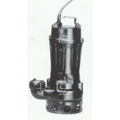 (大型) 寺田ポンプ TCN7-637 60HZ 汚物用水中ポンプ 3.7kw 全揚程11.8m 60Hz