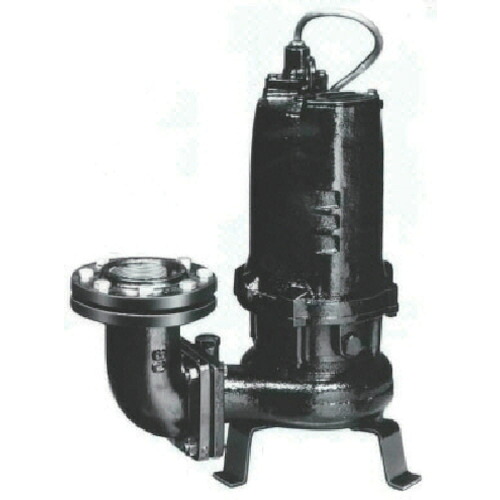 (大型) 寺田揚水機 TCVS5-537 50HZ 汚れ用水中揚水機 3.7kw 全揚程17.0m 50サイクル