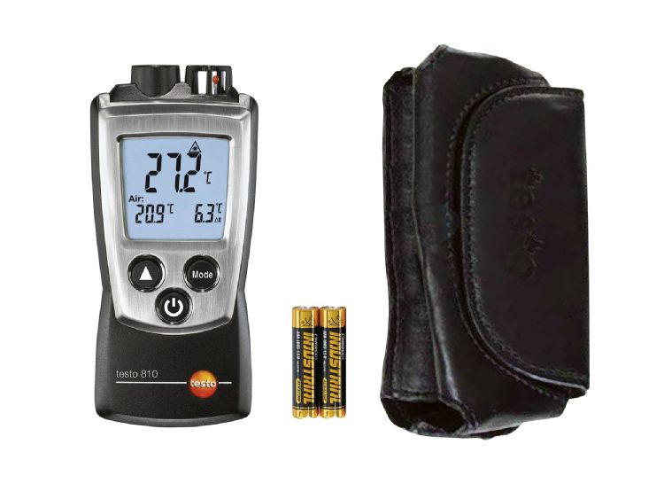 テストー testo 810 ポケットライン赤外放射温度計 0560 0811 PSC認証｜ハカルドットコム 店