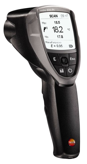 テストー testo 835-T1 赤外放射温度計 0560 8354 PSC認証