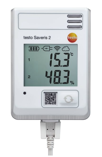 テストー testo Saveris2-H1 ディスプレイ付き無線データロガー 0572 2034 温湿度各1ch 34,320円