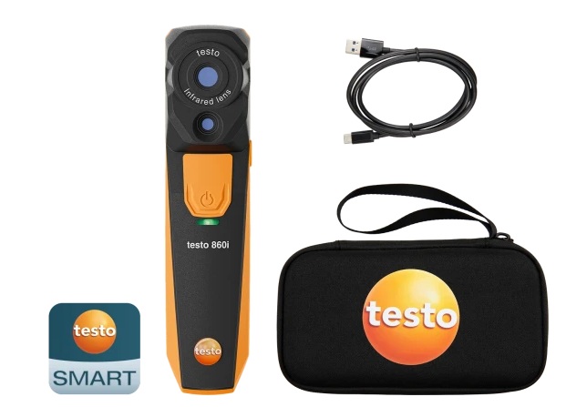 テストー TESTO 860I 赤外線サーモグラフィセット 0563 0860 気温位置づける