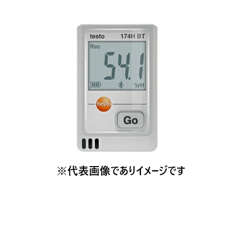 テストー 174H BT-W 温湿度資料ロガー 白 0572 1743 01