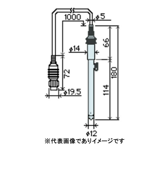 東亜DKK GST-5731C pH複合電極