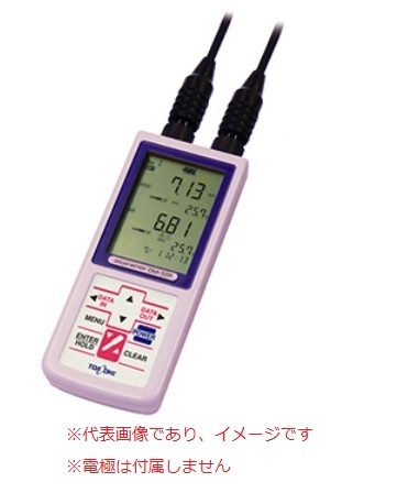 TOADKK DM-32P 本体のみ ポータブル溶存酸素測定器 pH計 DO計