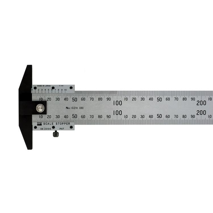 東栄工業 SC-600 バーニヤ・ストッパー付キャリパー スケールキャリパ― TOEI SC600 直尺