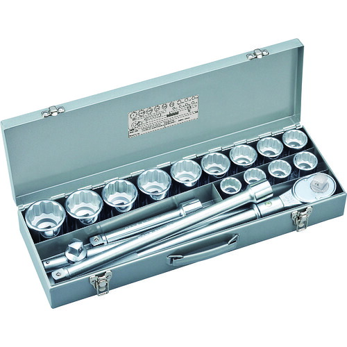 TONE 200 ソケット鍵仕かける吋目 17pcs 花・ガーデン・DIY-DIY・工具