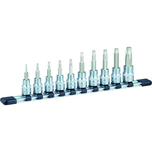 TONE HTX310H トルクスソケットセット いじり押しとどめる印字機保持者付 10pcs その他-DIY・工具-手動工具