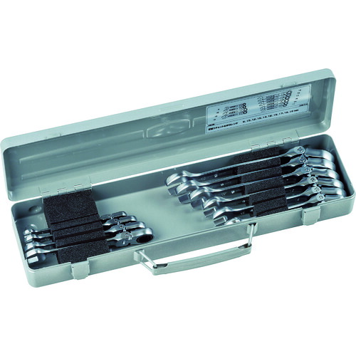 TONE RMF100 首振ラチェットメガネレンチセット 10pcs