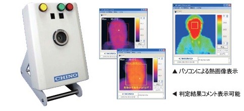 (店卸し資産品)チノー TP-U0260ES 単一のもの型体境界線の外側体温チェッカ 自動小銃手を加える遣りかた CHINO