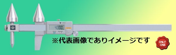 中村製造所 E-RMII60B 丸穴ピッチデジタルノギス 直読式異差しわたし投球 穴-穴 端面-穴 KANON E-RM2-60BL