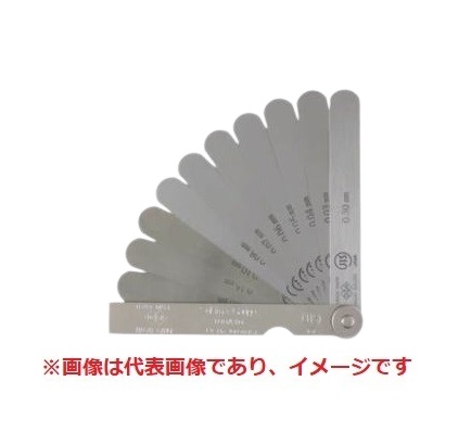 永井ゲージ製造所 75A12 JISシクネスゲージ 岩礁長75粍 12枚 幅12.7粍