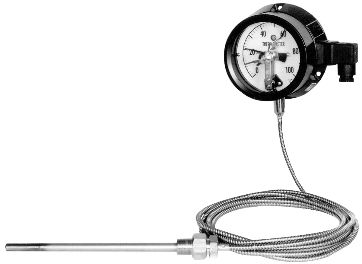 人気商品ランキング 長野計器 φ100 隔測型 壁掛型 コンタクト接点付